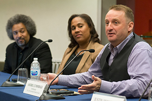 Donald Tibbs, Keir Bradford-Grey and andre cummings